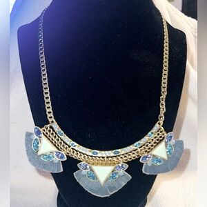 Silpada Posy Fringe Necklace with Crystals